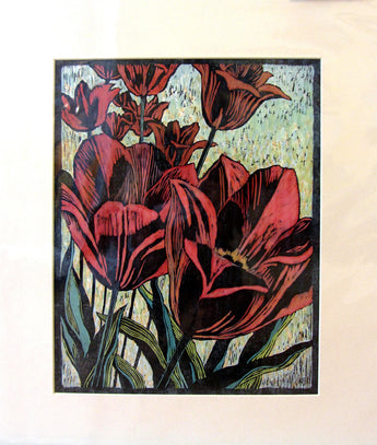 Audacious Linocut