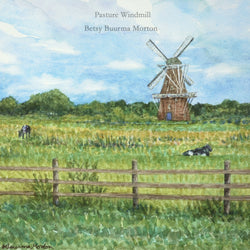 Pasture Windmill Giclee