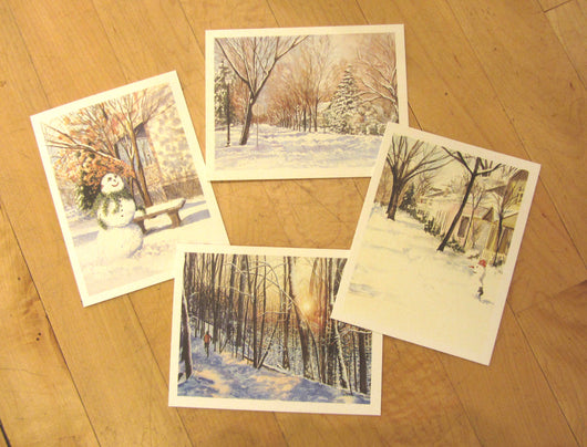 Winter Note Card Set
