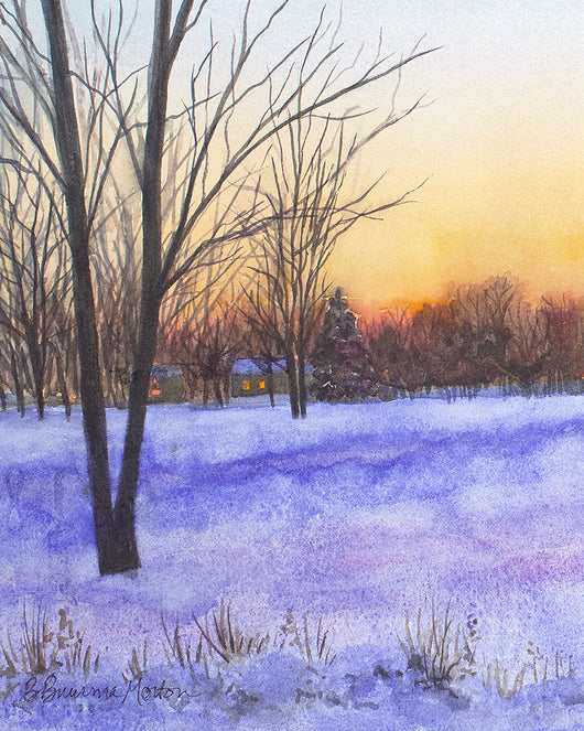 Winter View Giclee
