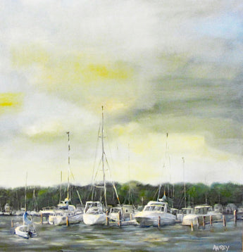 Anchored Oil Painting