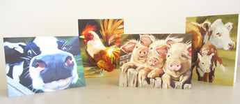 Barnyard Buddies Notecards