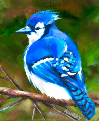 Blue Boss Giclee