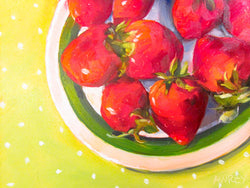 Bowl of Berries Oil Painting