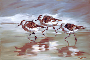 Busy Busy Birds Giclee