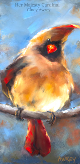 Her Majesty Cardinal Giclee