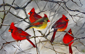 Miss Popular Oil Painting