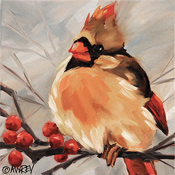 Momma Cardinal Giclee