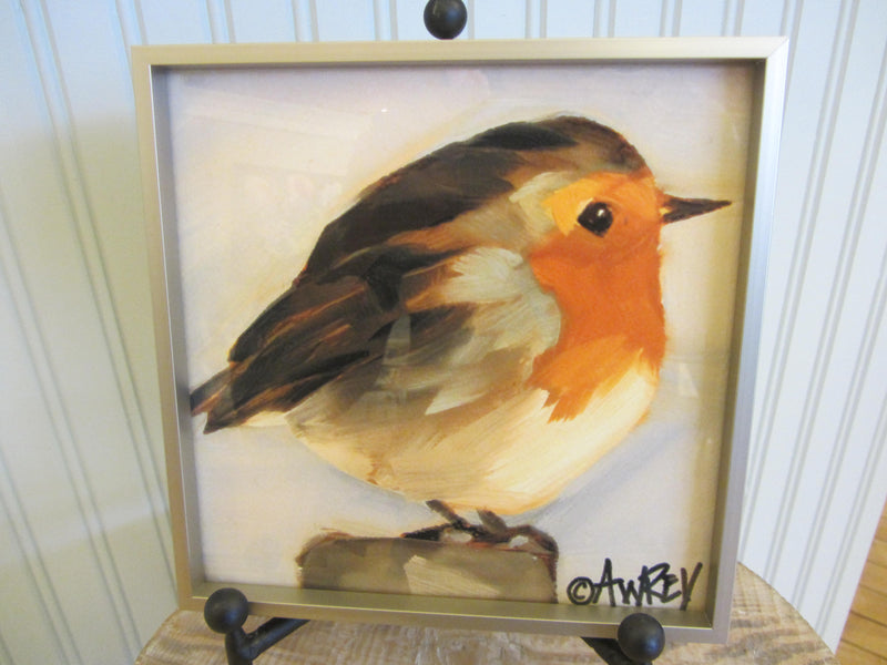 Robin Framed Giclee outlet Print