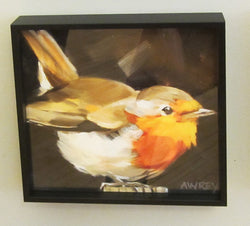 Nuthatch on Post Framed Giclee