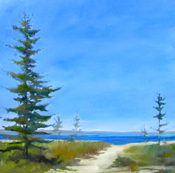 Peaceful Bay Oil Painting