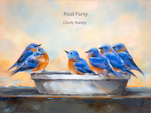Pool Party Giclee