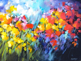 Poppin Colors Giclee