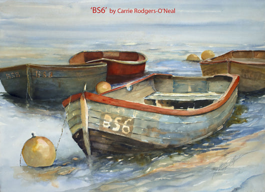 BS6 Rowing Boats Giclee