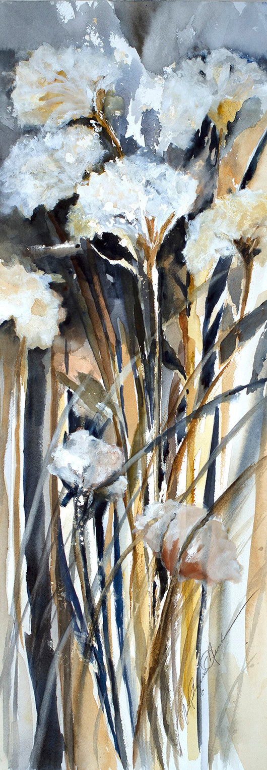 Dried Goldenrod Stems Giclee