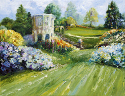 Harlaxton East Garden Giclee