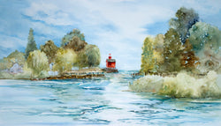 Holland Channel Light Giclee