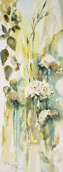 Hydrangeas And Leaves II Giclee
