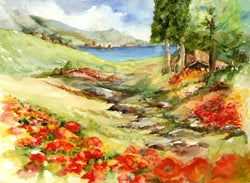 Italian Lake Region Giclee