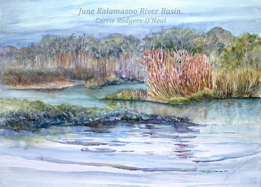 June Kalamazoo River Basin Giclee
