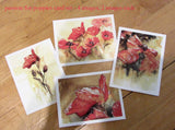 Passion For Poppies Notecards