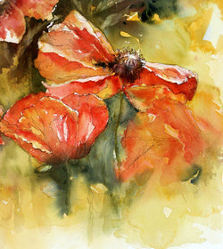 Poppy Duet Giclee