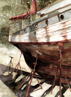 Rough Hull Giclee