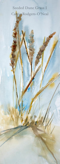 Seeded Dune Grass I Giclee