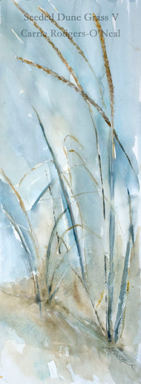 Seeded Dune Grass V Giclee