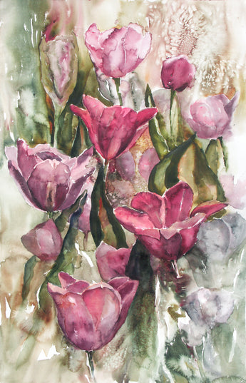 Tulip Impressions Giclee