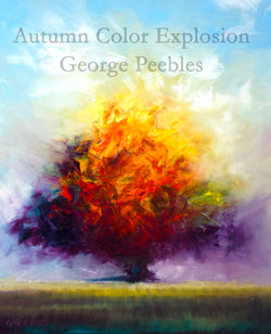 Autumn Color Explosion Oil Painting