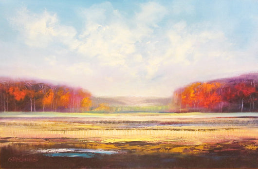 Autumn Landscape Oil Painting