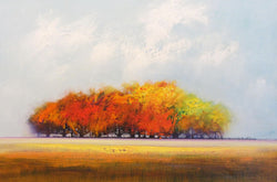 Autumn Study Oil Painting