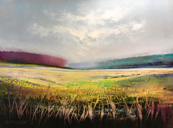 Golden Fields Oil Painting