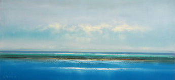 Morning Clouds Oil Painting