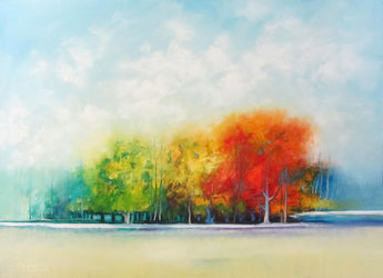 Rising Water Oil Painting