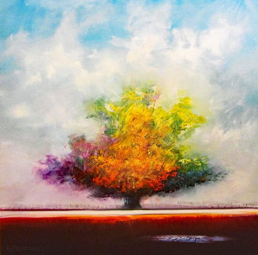 Royal Tree Oil Painting