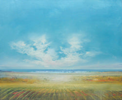 Summer Fields Oil Painting