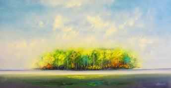 Tranquil Skies Oil Painting