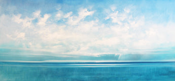Wave Wash Oil Painting