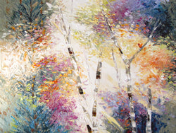 Rustle In The Trees Oil Painting