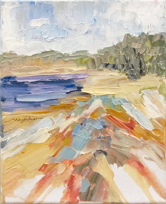 Shoreline Bliss Oil Painting