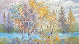 Soothing Light Framed Oil Painting