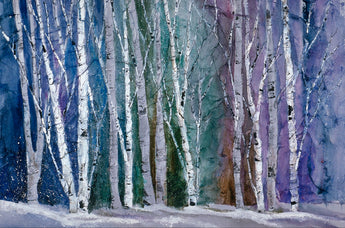 Winter's Dusk Giclee