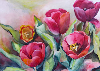 A Little Surprised Watercolor Painting (can't find)