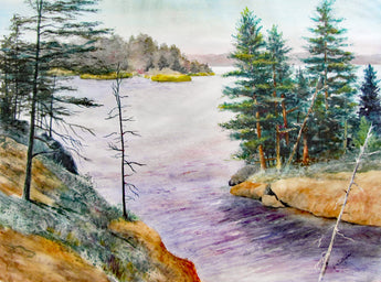 In The Fox Islands Giclee