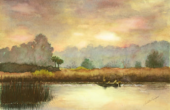 Early Morning On Lake Hamilton Giclee