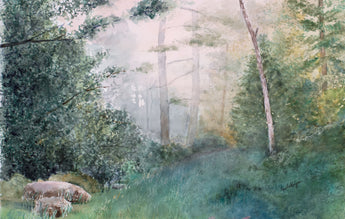 Trail In The Fog Giclee