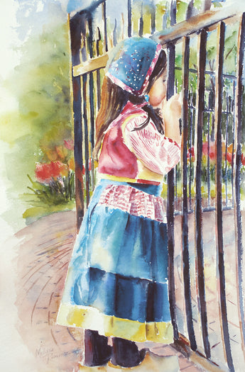 Curious In Centennial Park Giclee