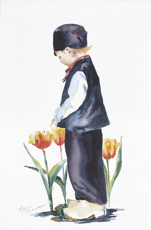 Don't Pick The Tulips Giclee